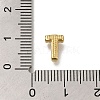 Rack Plating Brass Micro Pave Clear Cubic Zirconia Beads KK-G500-30G-T-3