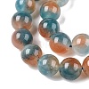 Dyed Natural White Jade Beads Strands G-T138-8mm-210-23-3