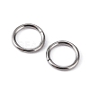 304 Stainless Steel Open Jump Rings X-STAS-Q186-02-8x1mm-3