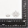 12Pcs 6 Style 304 & 201 Stainless Steel Pendants STAS-SZ0002-53-8