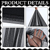 Polyester Mesh Fabric DIY-WH20009-40E-6