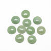 Natural Green Aventurine Cabochons G-R416-10mm-43-1