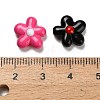 Baking Paint Opaque Acrylic Beads SACR-P035-03-3