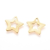 201 Stainless Steel Charms STAS-K154-10G-A-2