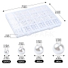 4 Styles ABS Plastic Imitation Pearl Beads KY-YW0001-72C-2