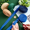   5 Rolls 5 Colors Flat Polyester Cord/Band OCOR-PH0001-76-4