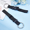 Nylon Adjustable Add-A-Bag Luggage Straps FIND-WH0117-01-4