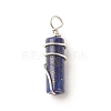 Natural Mixed Stone Pendants PALLOY-JF01570-2
