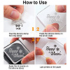 Custom PVC Plastic Clear Stamps DIY-WH0448-0072-7