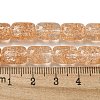 Transparent Crackle Glass Beads Strands GLAA-NH0001-04B-4