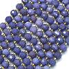 Natural Dyed Jade Beads Strands G-K389-E30-01-1