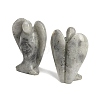 Natural Labradorite Carved Angel Figurines G-O200-03J-11-2