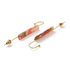 Brass Ear Wrap Crawler Hook Earrings EJEW-B003-02G-A-2