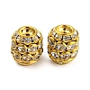 Brass Rhinestone Beads RB-F035-03-3