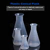GLOBLELAND Plastic Beaker Sets TOOL-GB0001-01-4