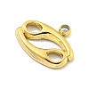 Real 18K Gold Plated PVD Vacuum Plating 304 Stainless Steel Pendants STAS-L278-002G-04-2