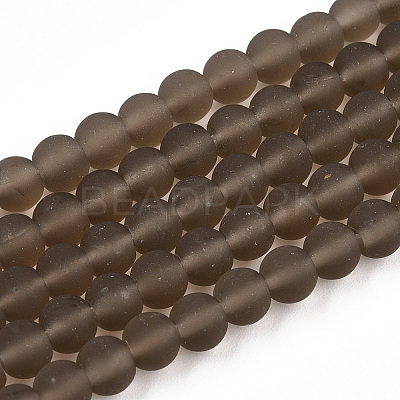 Transparent Glass Beads Strands LS-GLAA-T032-T4mm-MD02-1