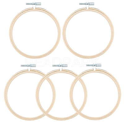 Bamboo Embroidery Hoops AJEW-WH20020-316A-1