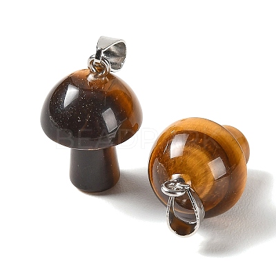 Natural Tiger Eye Pendants GG-CBAA0EE-05P-20-1