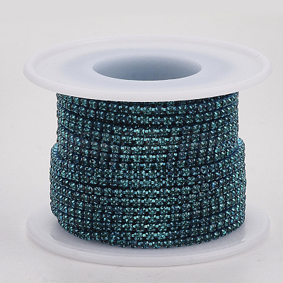 Electrophoresis Iron Rhinestone Strass Chains CHC-Q009-SS6.5-B04-1