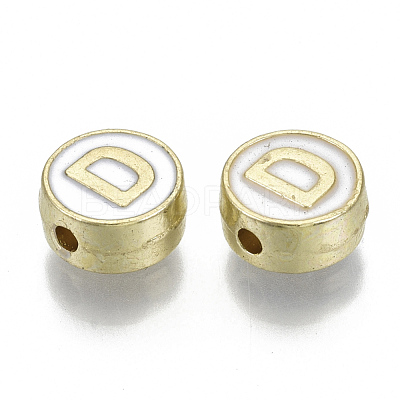 Alloy Enamel Beads X-ENAM-S122-028D-NR-1