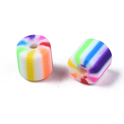 Handmade Polymer Clay Beads CLAY-N008-024-1