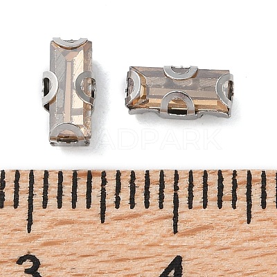Rectangle Sew on Rhinestone RGLA-L028-01E-03-1