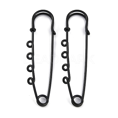 Ion Plating(IP) 304 Stainless Steel Safety Pins Brooch Findings STAS-K252-05B-EB-1