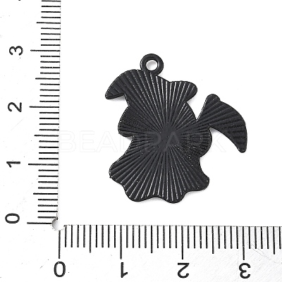 Halloween Alloy Enamel Pendants ENAM-P258-01D-B-1