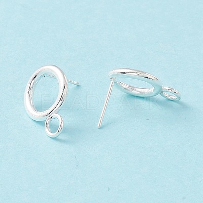 304 Stainless Steel Stud Earring Findings STAS-P308-02A-S-1