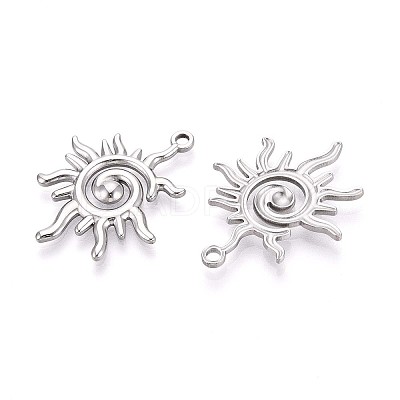 304 Stainless Steel Pendants X-STAS-T065-07P-1