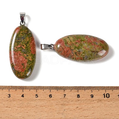 Natural & Synthetic Mixed Gemstone Pendants GG-CBACB71-01P-1