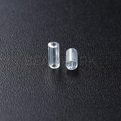 Transparent Colours Luster Glass Bugle Beads SEED-N005-001-A13-1