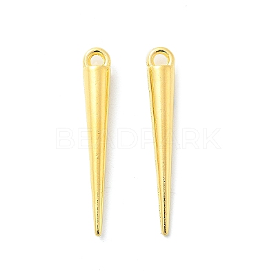 Tibetan Style Alloy Spike Pendants X-TIBEP-A16461-G-NR-1