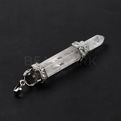 Chakra Theme Natural Quartz Crystal Big Pendants G-I322-06P-05-1