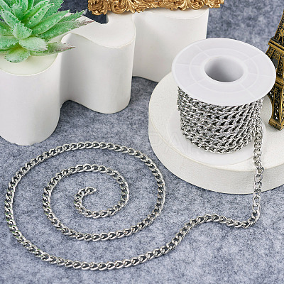 Aluminium Curb Chains CHA-TAC0005-01S-1