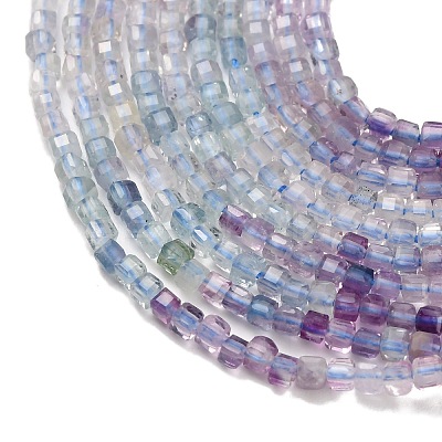 Natural Fluorite Beads Strands G-L634-D07-2.5x2.5mm-1