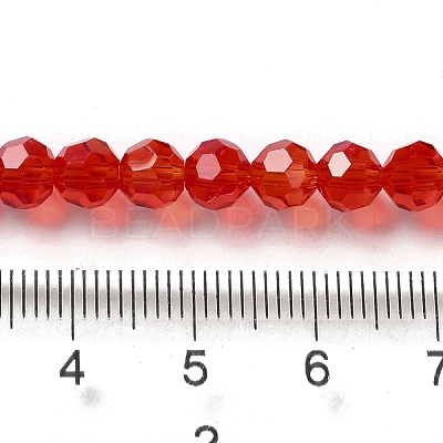 Electroplate Transparent Glass Beads Strands LS-EGLA-A035-T6mm-L01-1