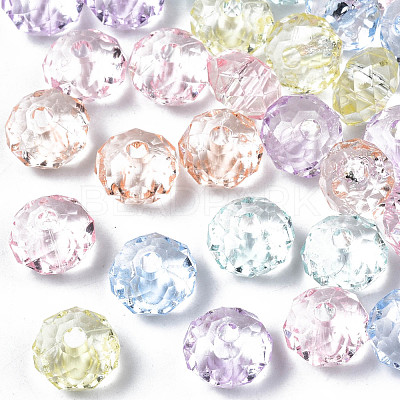 Transparent Acrylic Beads TACR-S134-028-1