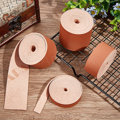 2M Flat Microfiber Imitation Leather Cord FIND-WH0420-75A-04-1