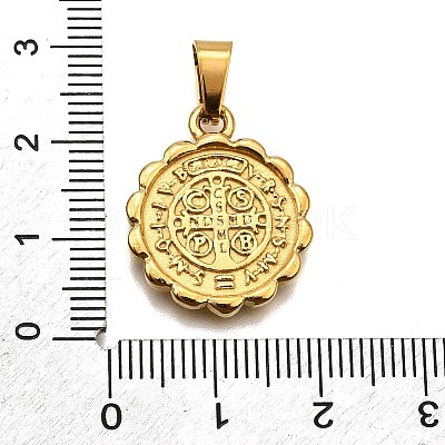 304 Stainless Steel Pendants STAS-B086-10A-G-1