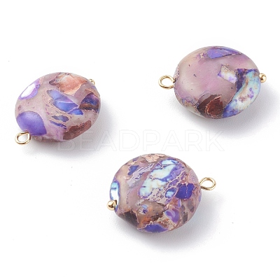 Natural Imperial Jasper Pendants PALLOY-JF00667-1