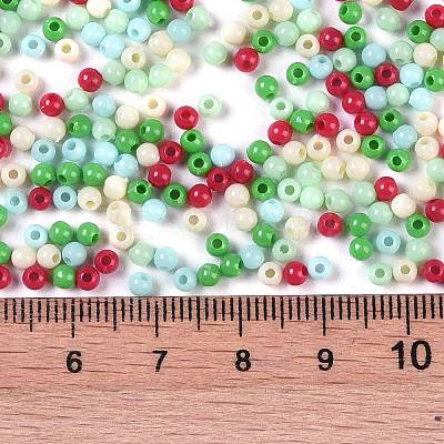Opaque Acrylic Beads X1-OACR-H118-07A-08-1