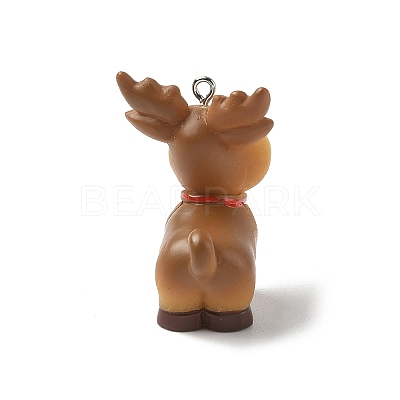Christmas Theme Opaque Resin Pendants LS-RESI-I336-01P-03-1