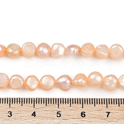Natural Cultured Freshwater Pearl Beads Strands PEAR-P064-20A-04D-1