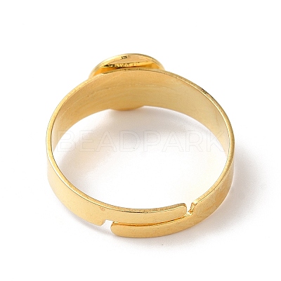 Adjustable 304 Stainless Steel Finger Rings Components STAS-F149-21G-A-1