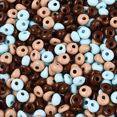 Opaque Acrylic Beads OACR-N150-05D-1