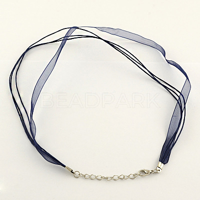 Multi-strand Necklace Cord for Jewelry Making NJEW-R218-19-1