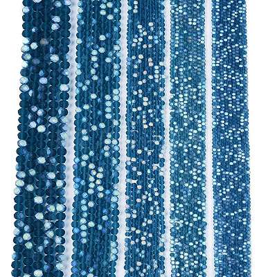 Transparent Glass Beads Strands LS-EGLA-A044-T2mm-MB27-1