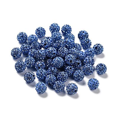 Pave Disco Ball Beads RB-A130-10mm-20-1